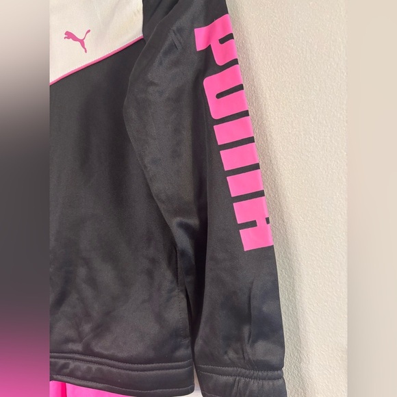 Puma Kids Black and Pink Matching Set - Picture 3 of 3